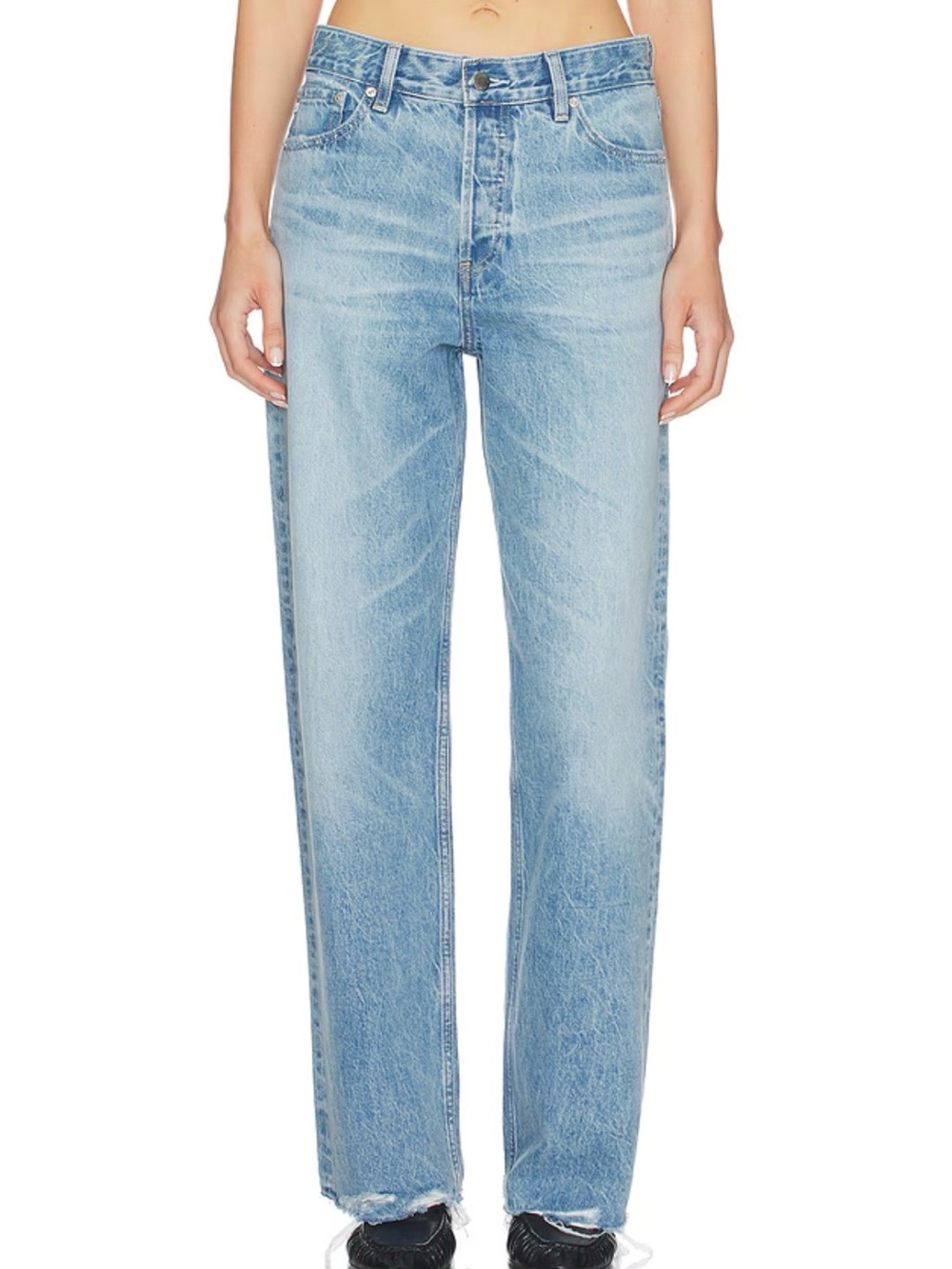 AG Saige Straight-Leg Jeans - Size 29